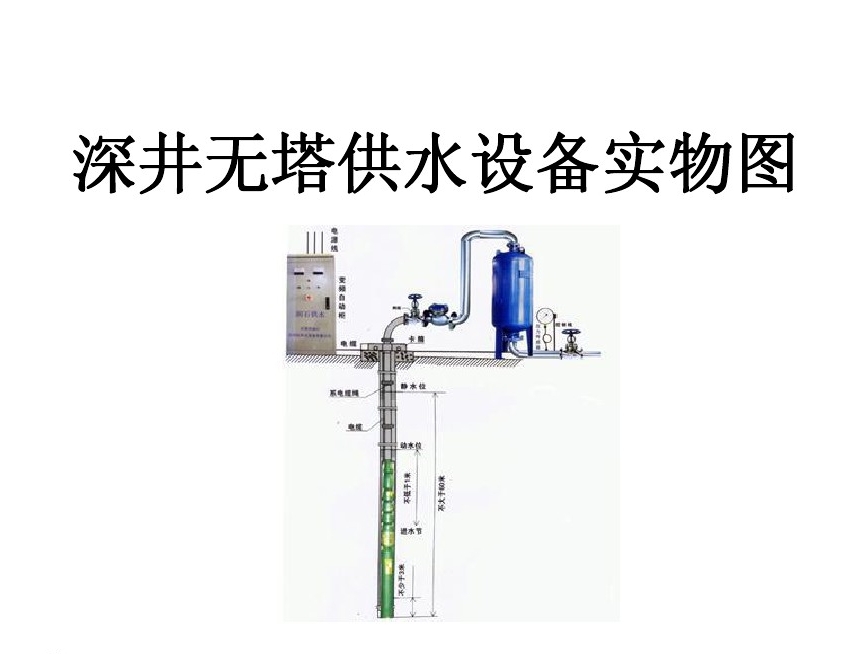 绵阳安州区井泵无塔式供水设备